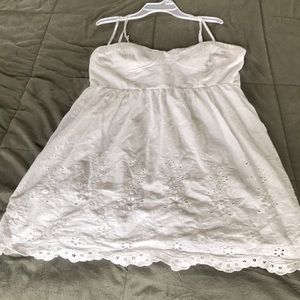 White Deb dress